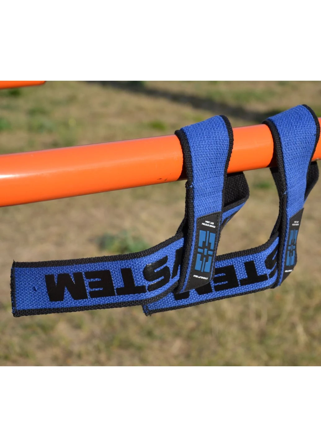 Ремінці для тяги PS-3401 Lifting Straps Duplex Black/Blue Power System (394717563)