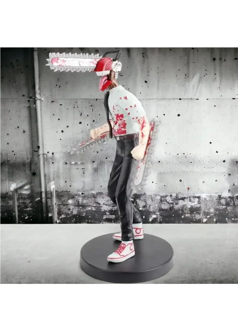 Колекційна Аніме фігурка статуетка Денджі Людина Бензопила anime figure Denji Chainsaw Man 19 см No Brand (329867776)