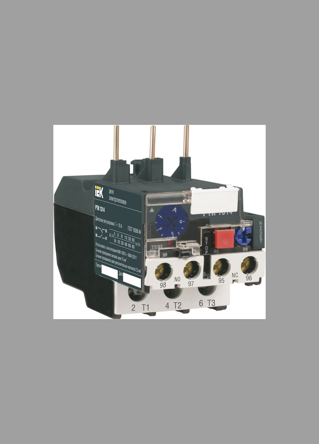 Тепловое реле 9-13А [DRT10-0009-0013-U] РТИ-1316 UEC (337156947)