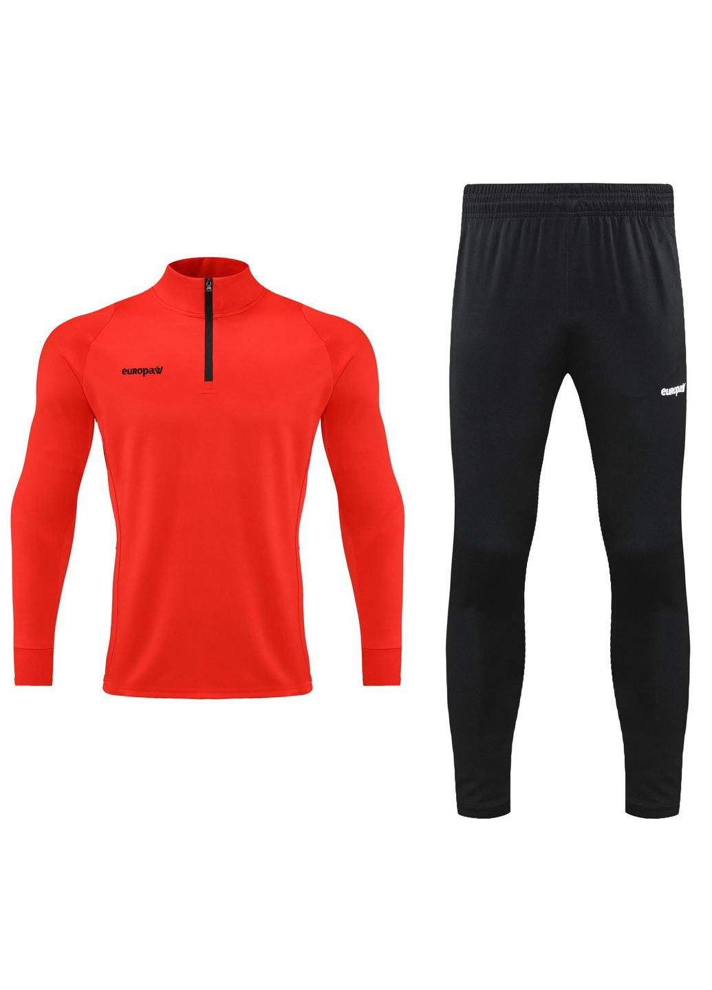 Спортивный костюм Limber Up 2101 Short zipper черно ( ) Europaw (368670033)