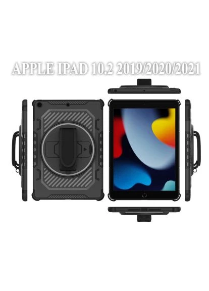 Чехол для планшета (709933) BeCover Mecha Apple iPad 10.2 2019/2020/2021 Black (366695209)