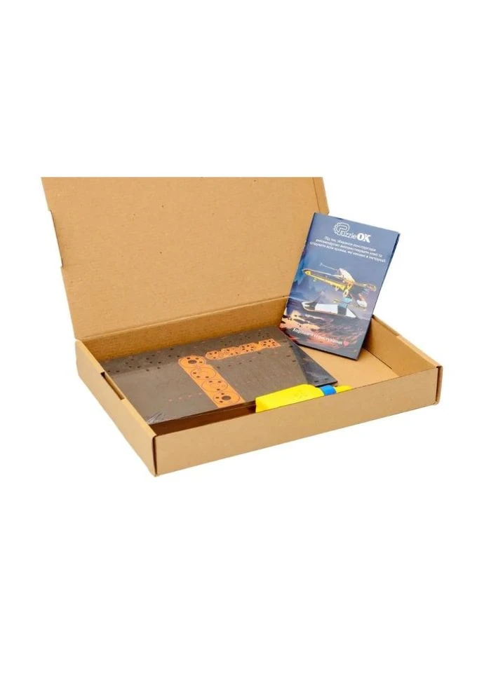 Деревянный 3D конструктор Космический корабль, Puzzleоk (Puz-00922), 185 дет. PuzzleOK (367189113)