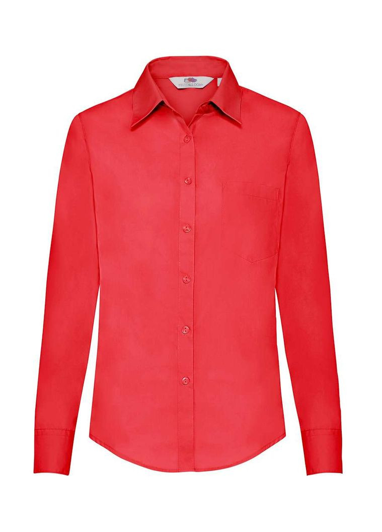 Красная рубашка Fruit of the Loom