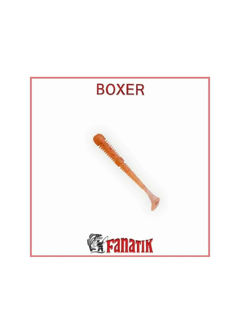 Приманка силіконова Boxer 2 (50 мм) колір 007 (10шт. в уп. ) ТМ Fanatik (327430003)