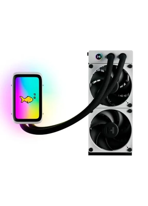Система рідинного охолодження THICC Q60 5'''' LCD (FAN--Q60-BW) Hyte (399559865)