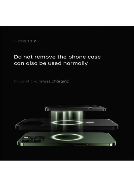 Бездротовий Повербанк MagSafe Power Bank для iPhone 10000mAh 20W Магсейф Павербанк з бездротовою зарядкою Q9, Green Baseus (369776220)