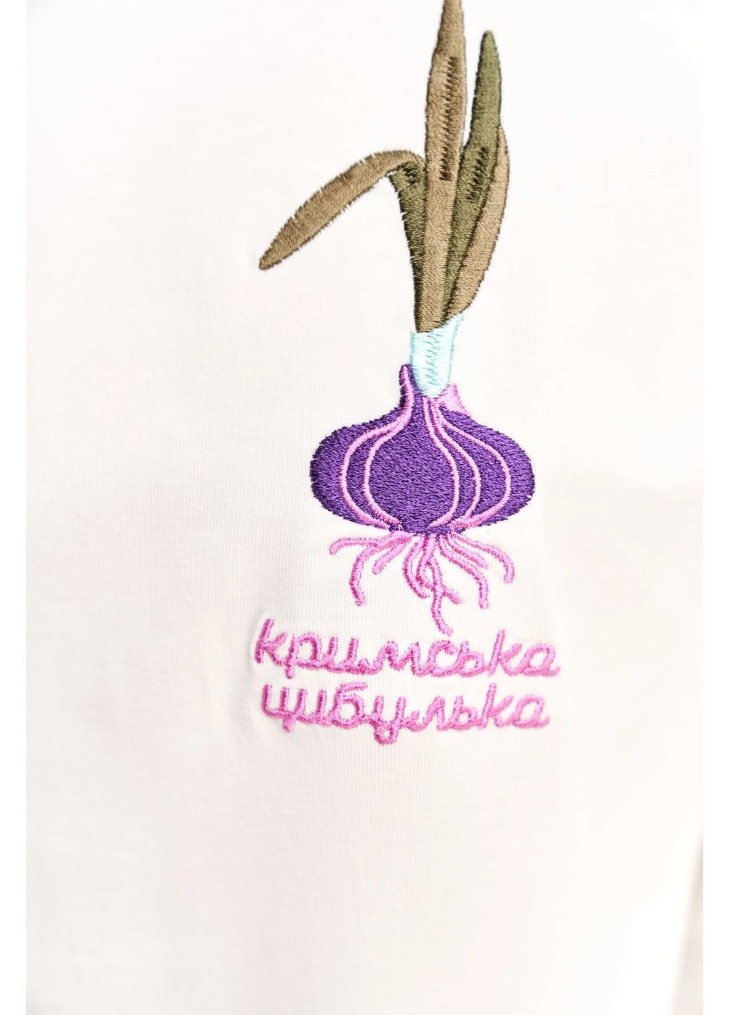 Лонгслів з вишивкою "Кримська цибулька" SYNONYMS (365590783)