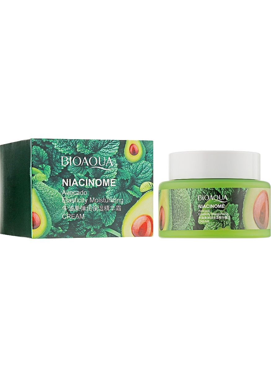 Зволожувальний крем для обличчя з екстрактом авокадо Niacinome Avocado Cream 50g (874007-8262) Bioaqua (368661737)