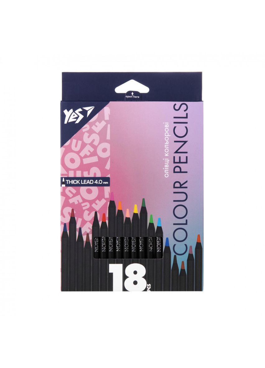 Набор цветных карандашей Fusion 290767 18 цветов Yes (364501511)