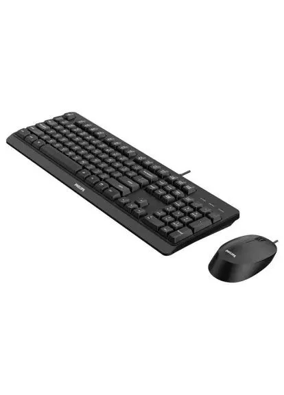 Комплект дротовий 6207 (клавіатура + мишка) UA Philips (392393441)