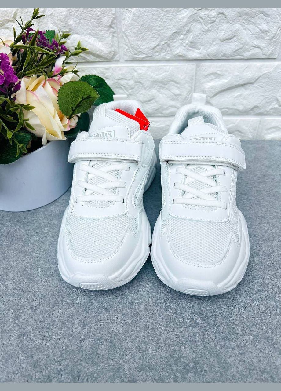 Білі круті кросівки унісекс Apawwa