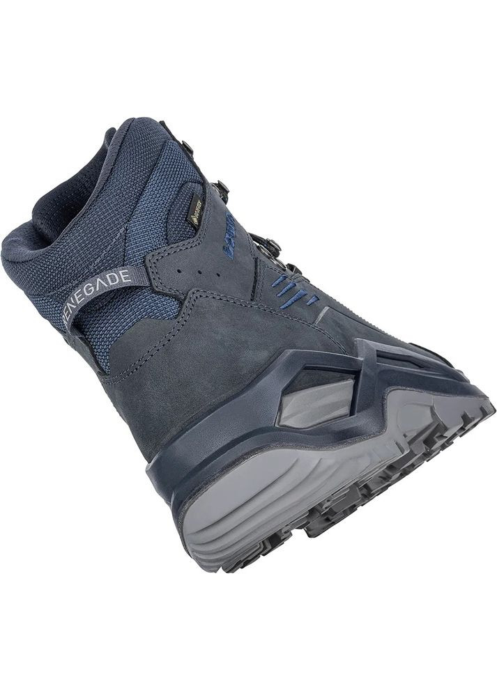 Темно-синие осенние ботинки мужские renegade evo gtx mid Lowa