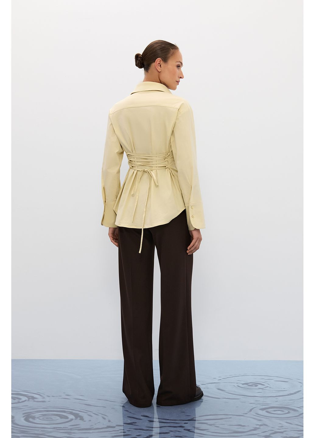 Кремовая рубашка Papaya