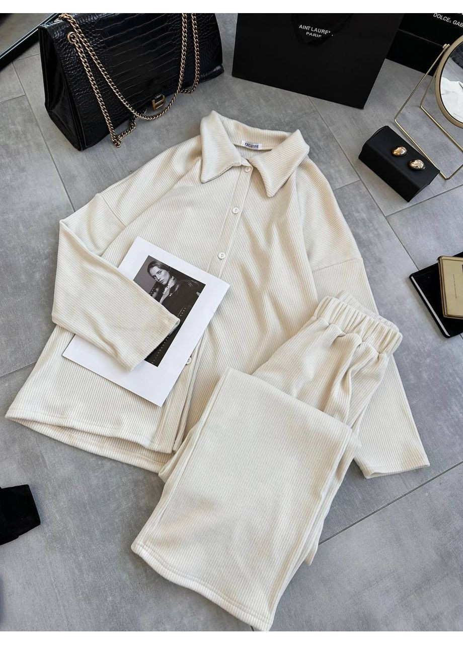 Жіночий костюм з рубчикової тканини Україна (352475337)