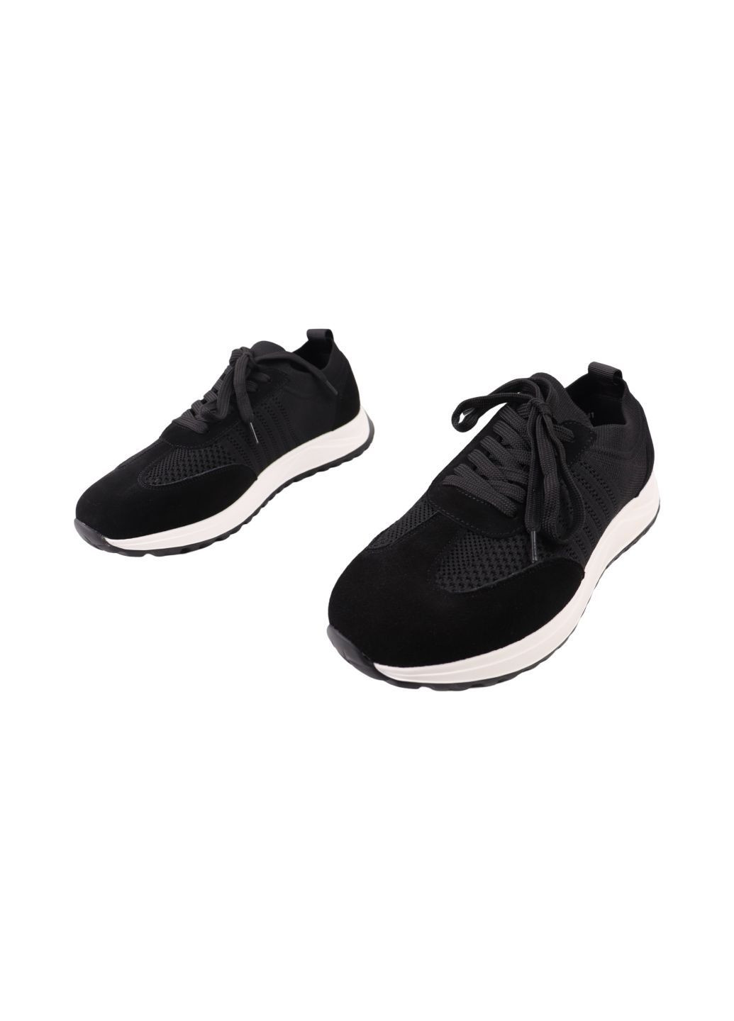 Чорні кросівки чоловічі чорні текстиль Brooman 1040-25LK