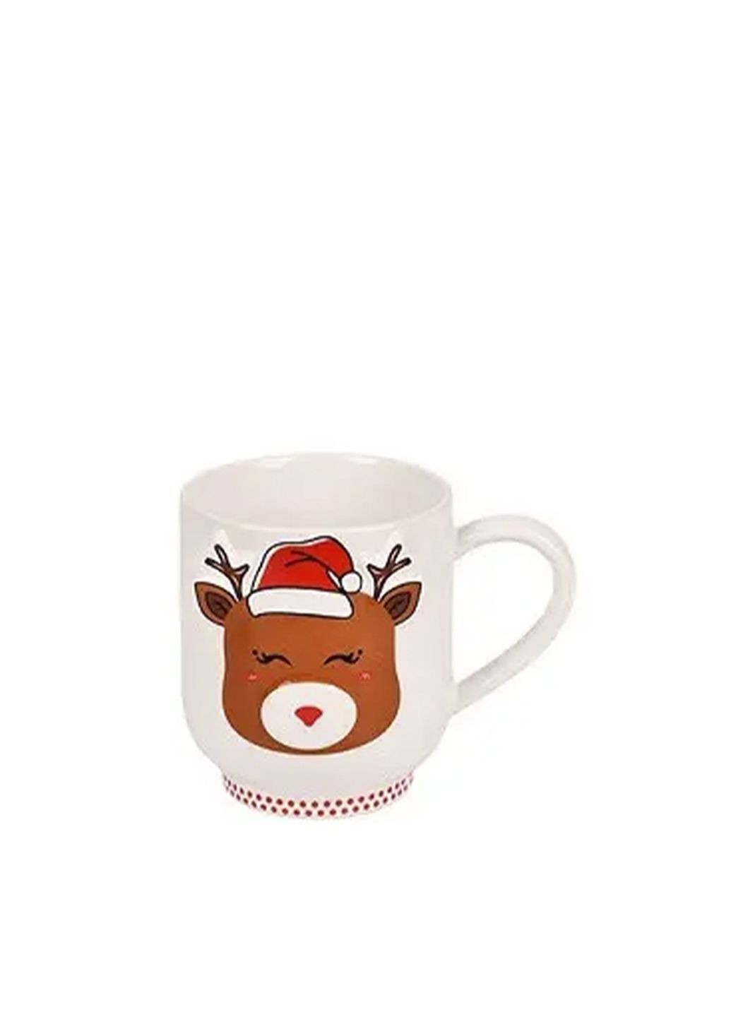 Новогодняя чашка "Deer" цвет разноцветный CB-00286408 No Brand (366038069)