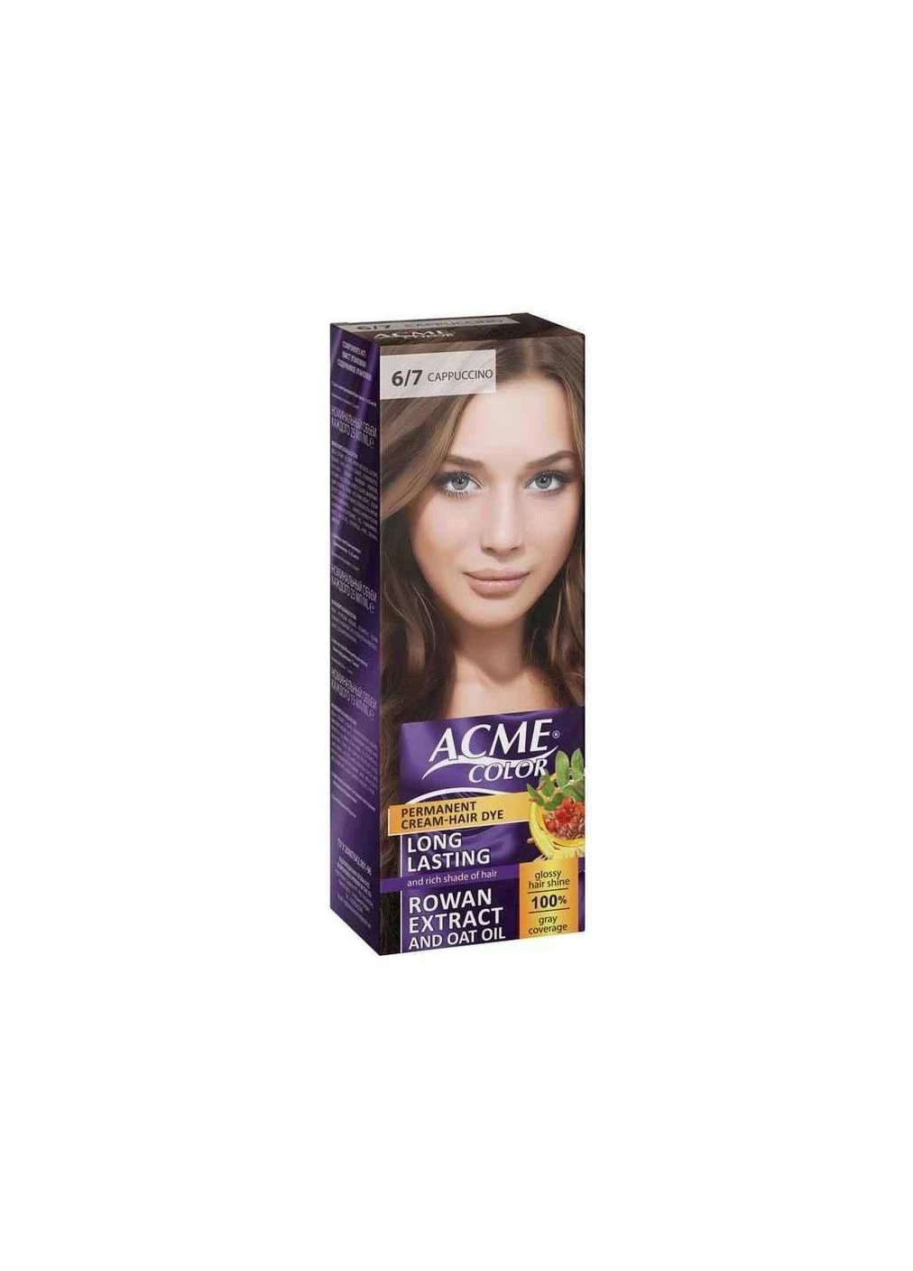 Кремфарба д/волосся Капучино 6/7 ТМ Acme Color (300289827)
