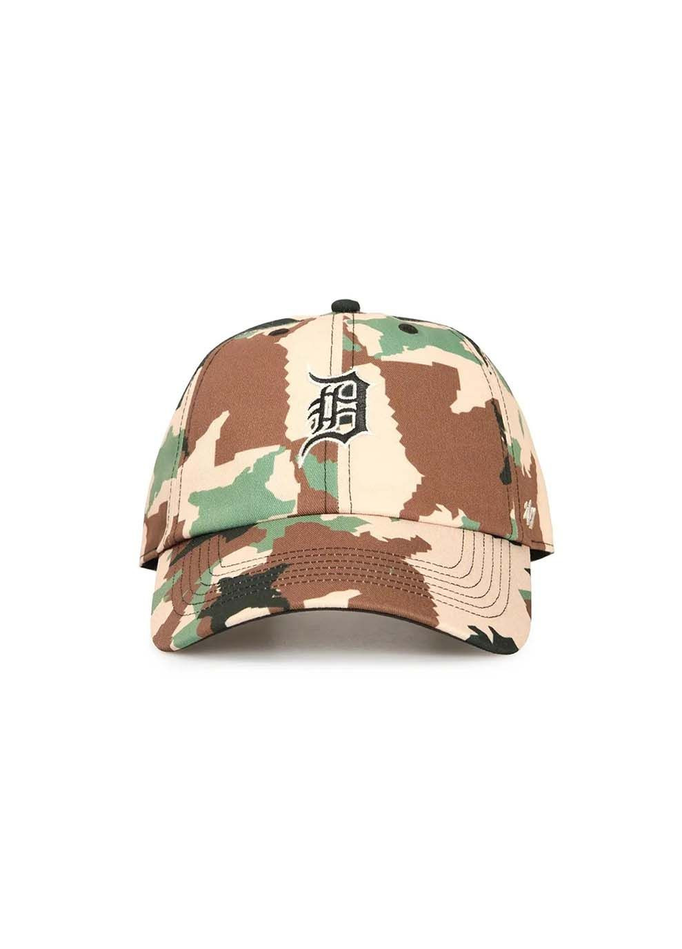 Кепка DETROIT TIGERS DIGITAL STAR Коричневый 47 Brand (367588873)