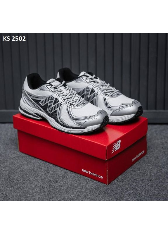 Белые демисезонные кроссовки мужские new balance 860v2 white нью беланс 860v No Brand