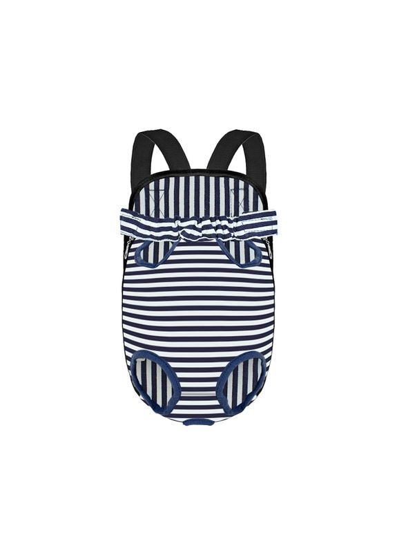 Рюкзак-кенгуру для тварин DT834 Strip M перенесення котам собакам 5 шт. Lesko (356500259)