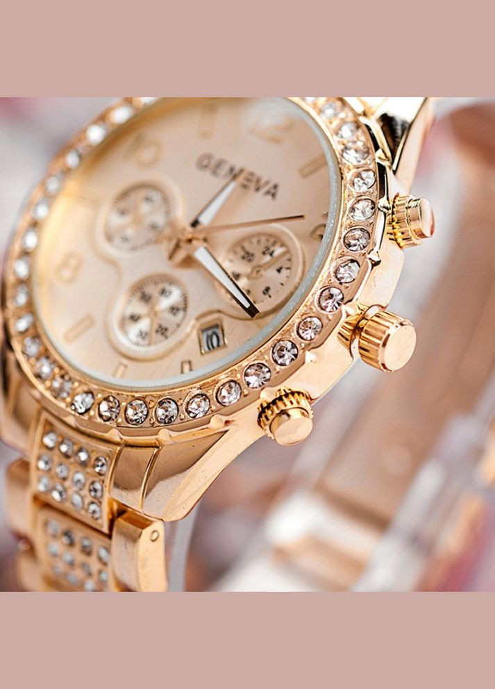 Жіночий наручний годинник золото TT Geneva (308046574)