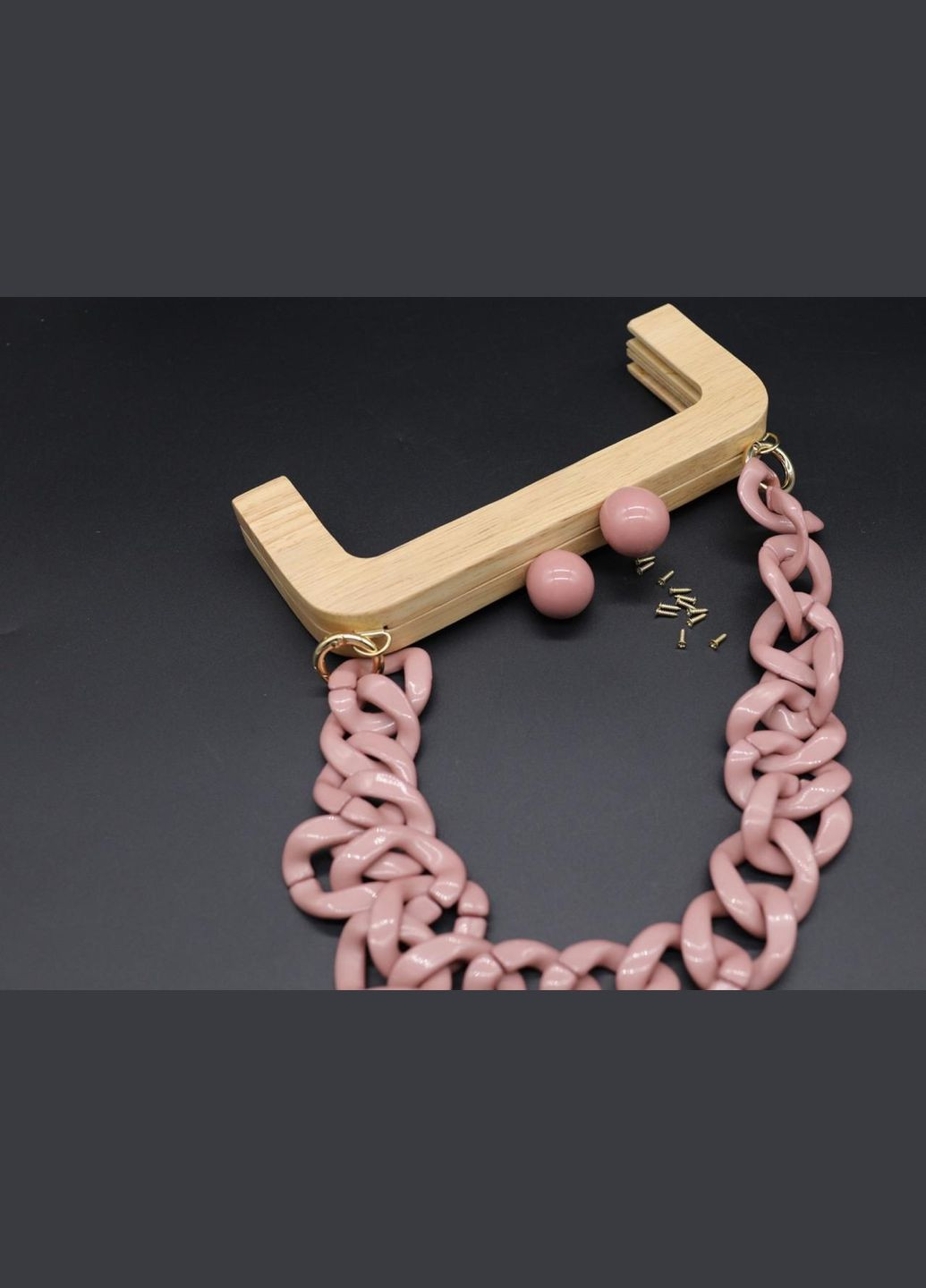 Фермуар деревянный. Цвет "светлое дерево". 20см (FFM-198) HM furnitura (330605596)