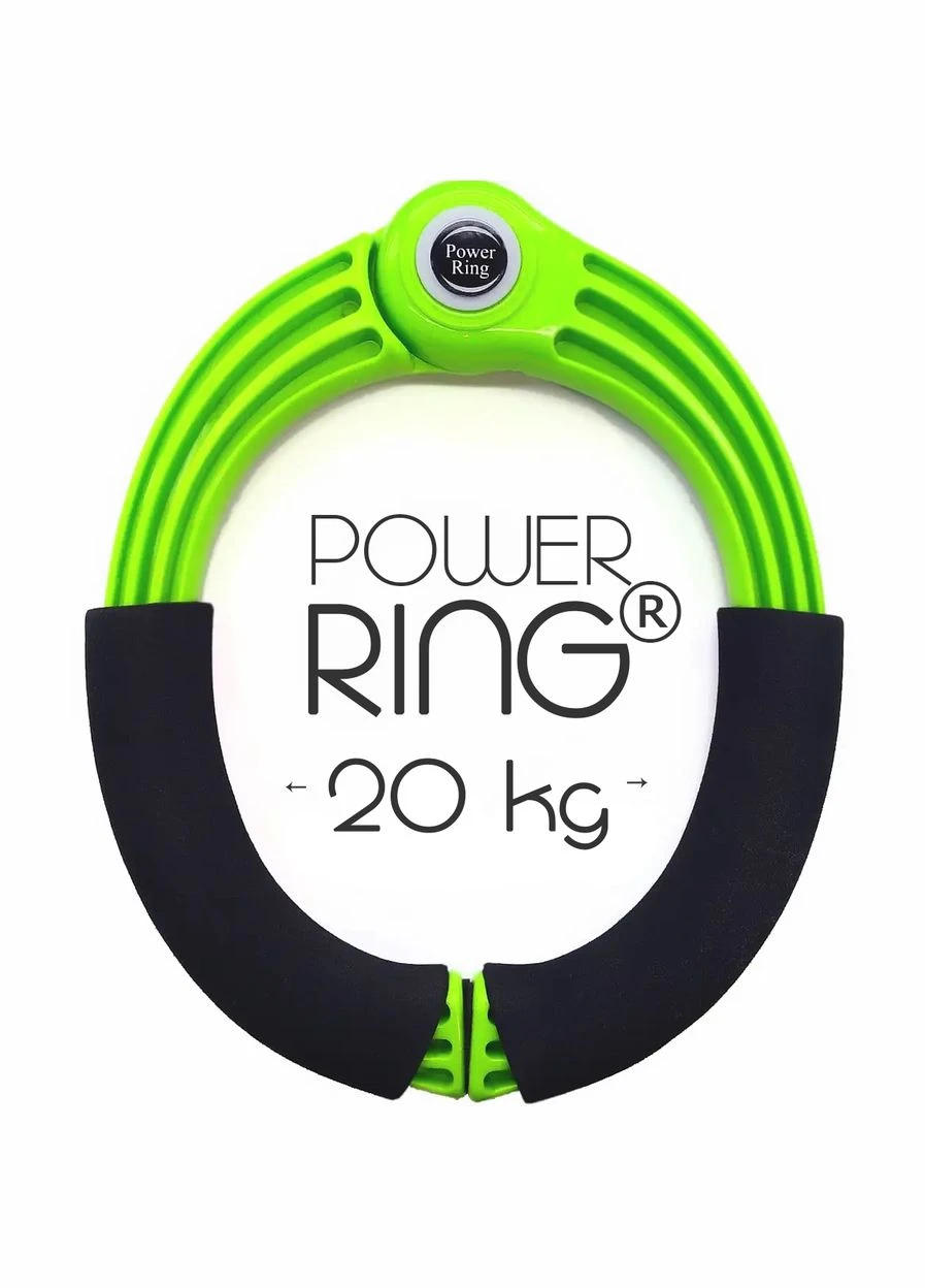 Тренажер - эспандер для развития мышц рук, плеч, груди Hand Power Ring с нагрузкой на растяжение 20кг Contec (333828504)