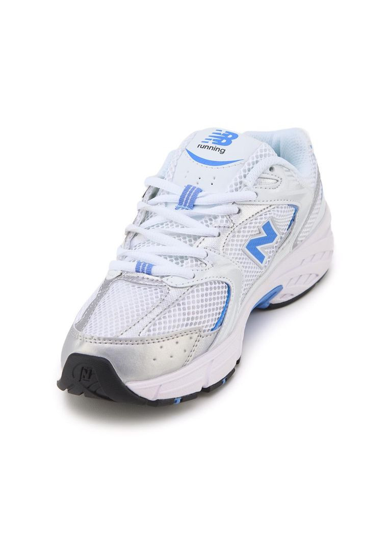 КРОСІВКИ ЖІНОЧІ NEW BALANCE 530 BLUE WHITE V2 НЬЮ БЕЛАНС 530 No Brand білі демісезони (369388915)