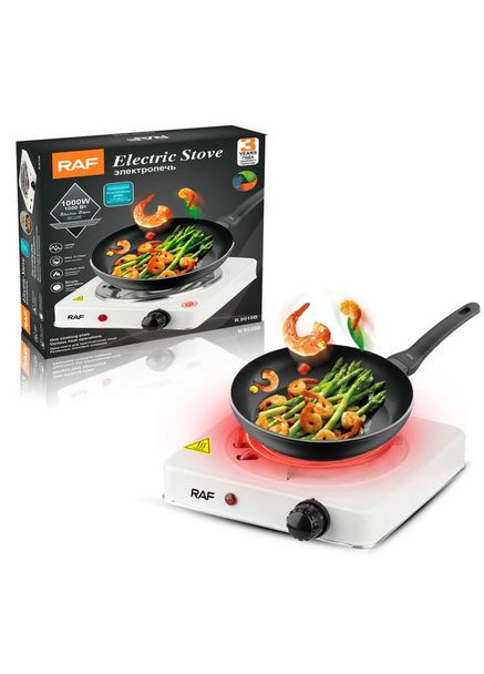 Плита одноконфоркова настільна електрична спіральна R.8010B RAF (300079587)