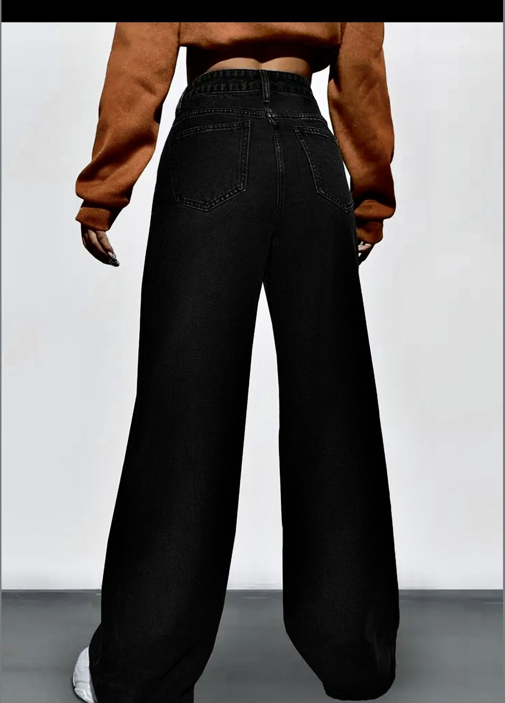 Трендові джинси палаццо жіночі. Якість люкс! Real focus - (302082161)