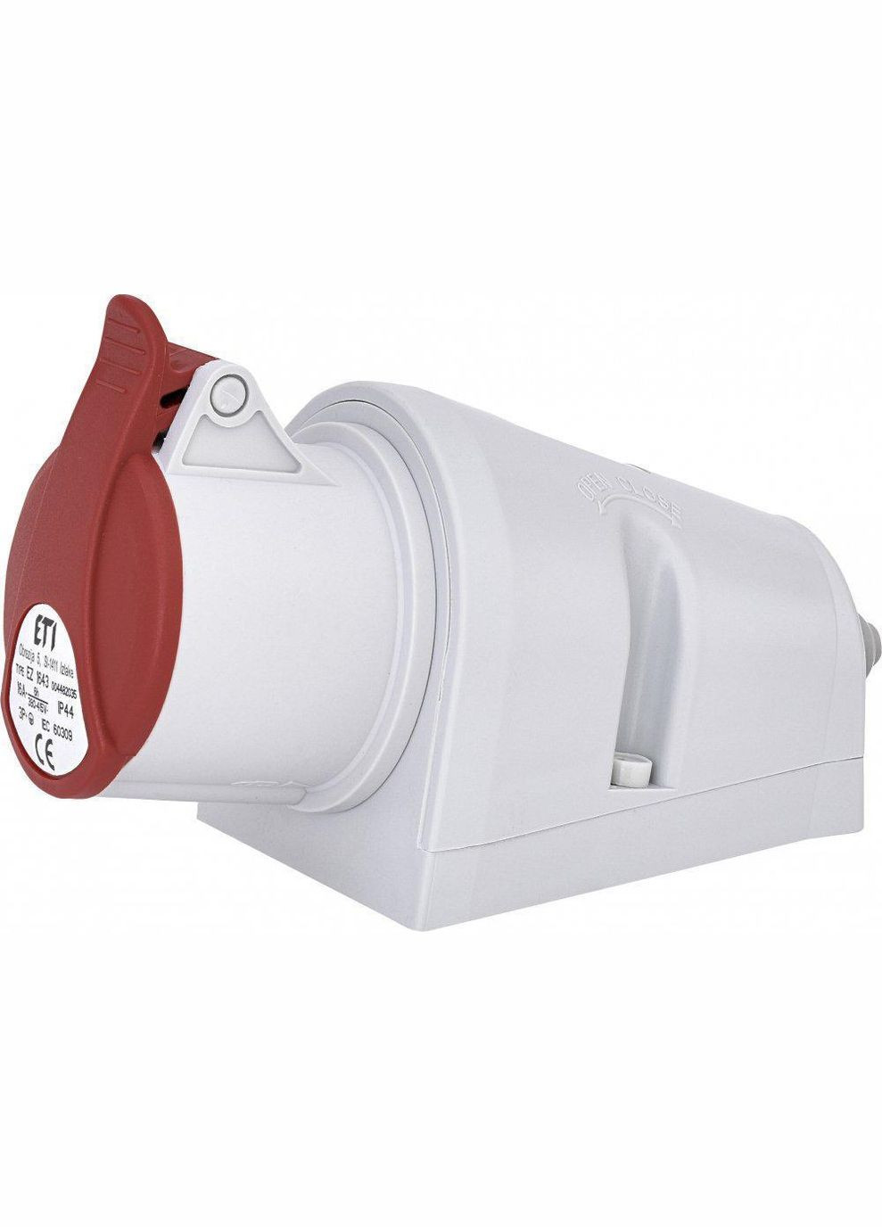 Розетка стационарная 3+N+PE 32А 380В IP44, 4482039 ETI (336905177)