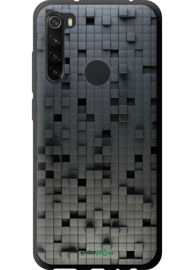 Чехол на Xiaomi Redmi Note 8 Кубики "1061b-1787-70447" Endorphone (366369890)