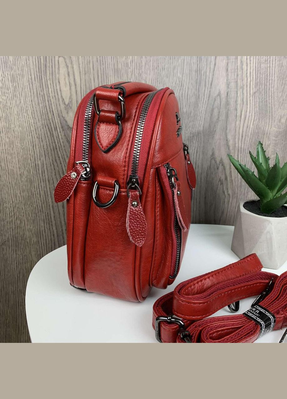 Жіноча сумка-рюкзачок рюкзак-трансформер екошкіра, маленький рюкзак сумочка жіноча 2 в 1 Кенгуру No Brand (334729741)