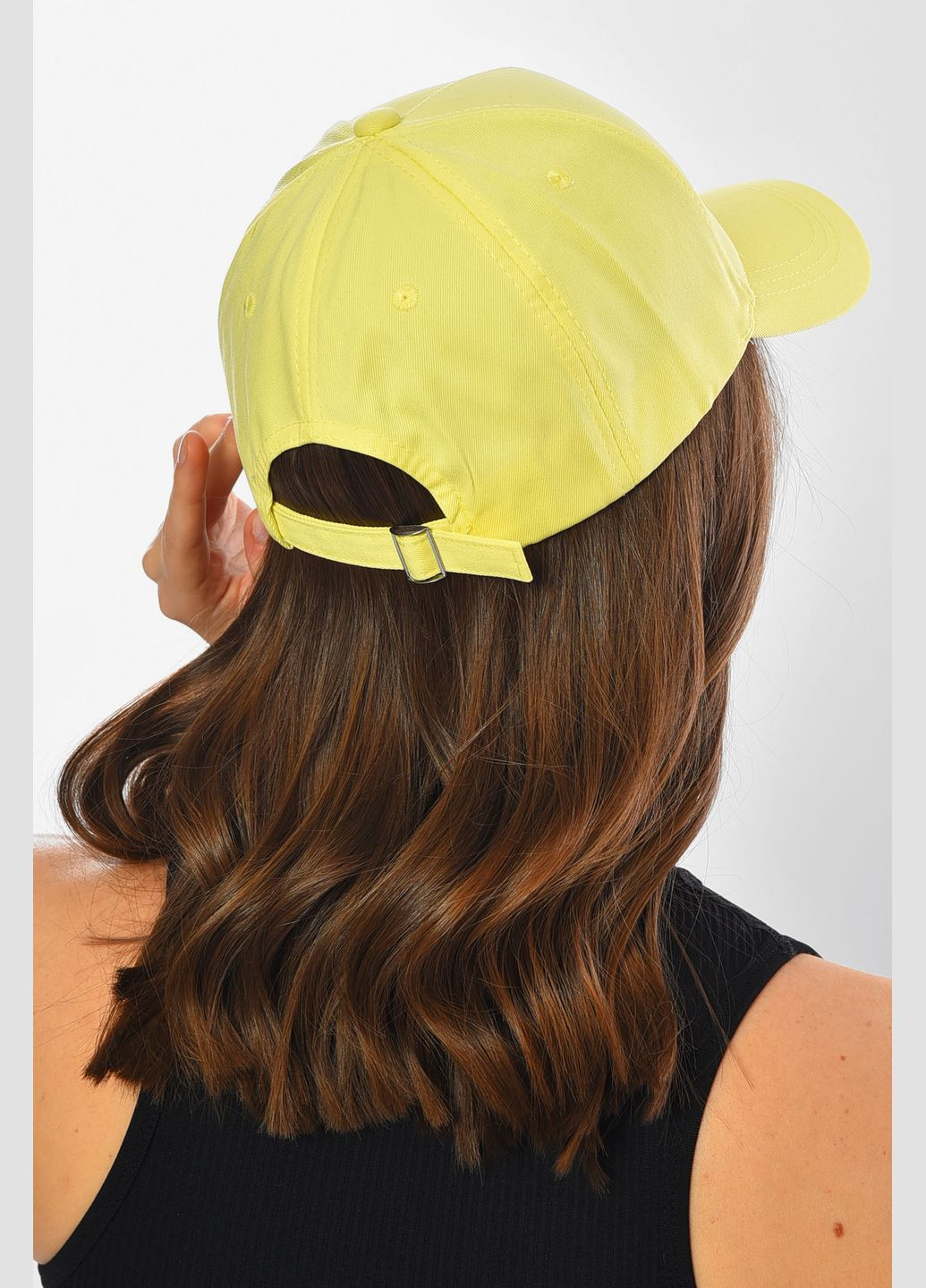 Кепка жіноча жовтого кольору Let's Shop (329405043)