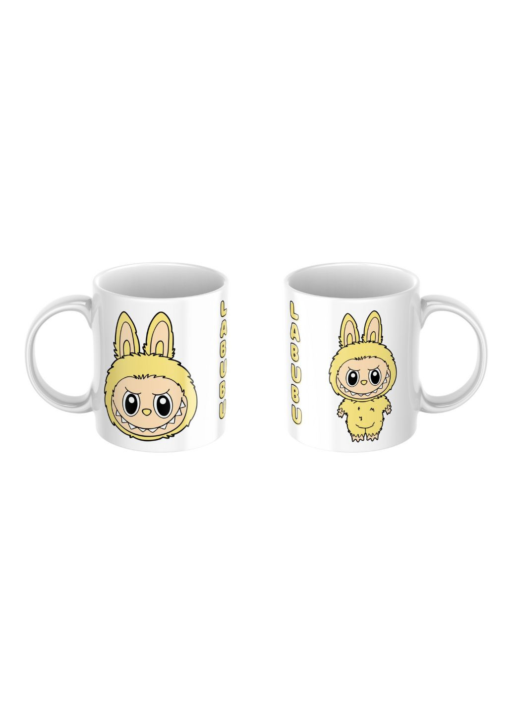 Дитяча чашка з принтом Лабубу / Labubu No Brand Дитячі чашки (337671194)