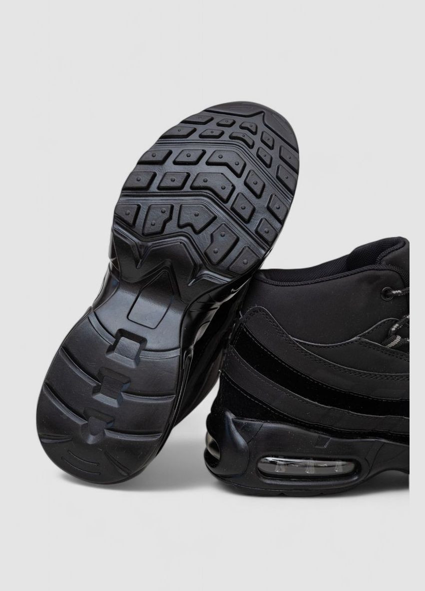 Черные демисезонные кроссовки мужские зимние на меху Ager 248RCX619