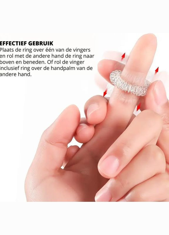 Масажер для пальців колір Срібло Eło China (323158460)