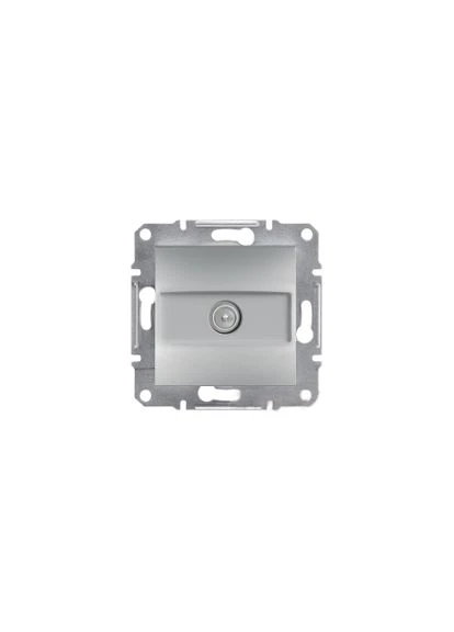 Розетка телевізійна Asfora 1dB, алюміній, біла, сучасний стиль Schneider Electric (386197940)