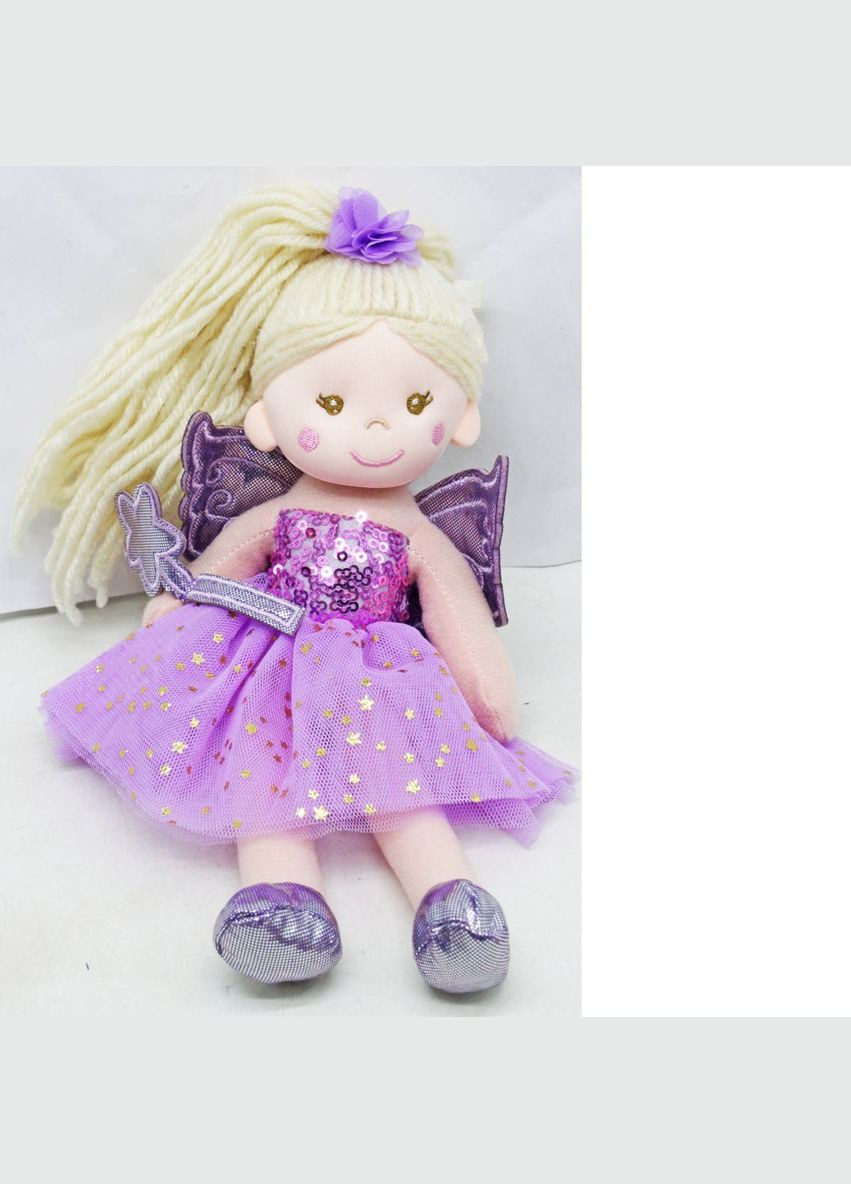 Мягкая кукла "Ангелочек", сиреневая (23 см) MIC (290251625)
