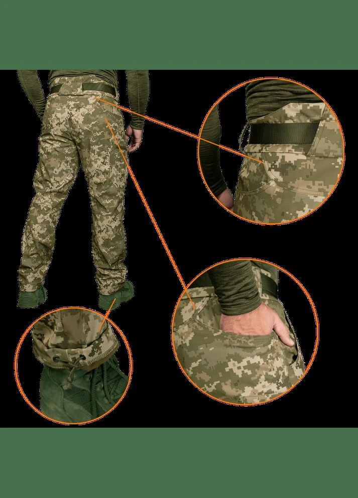 Штани SoftShell Vent Піксель (7380), Camotec (326507917)
