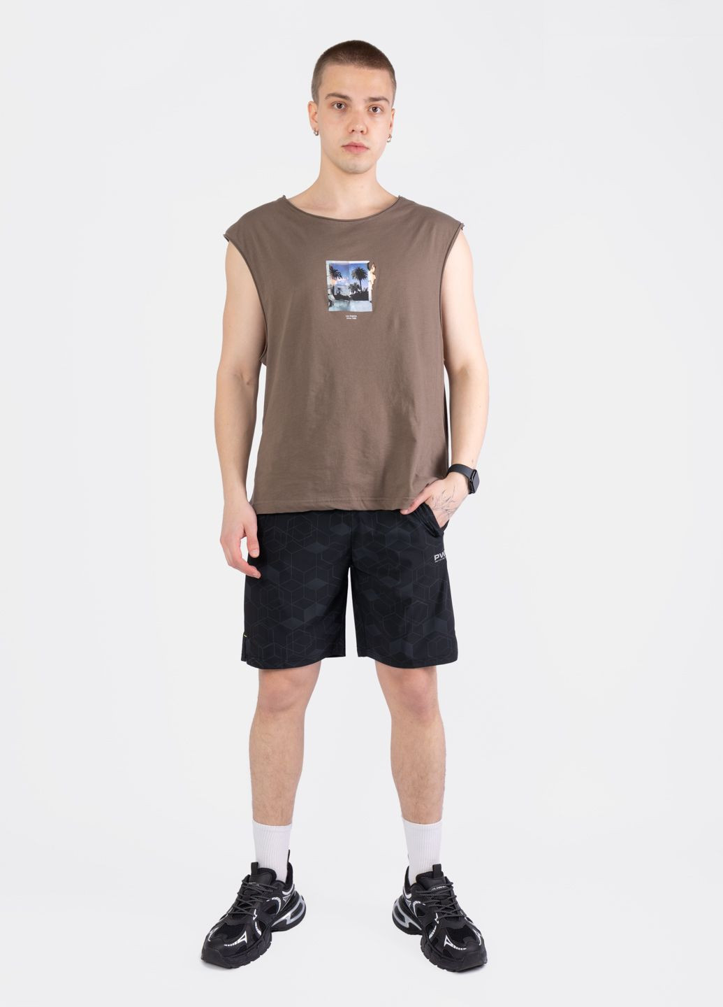 Шорты мужские 7810 черные 345960 Power (329243121)