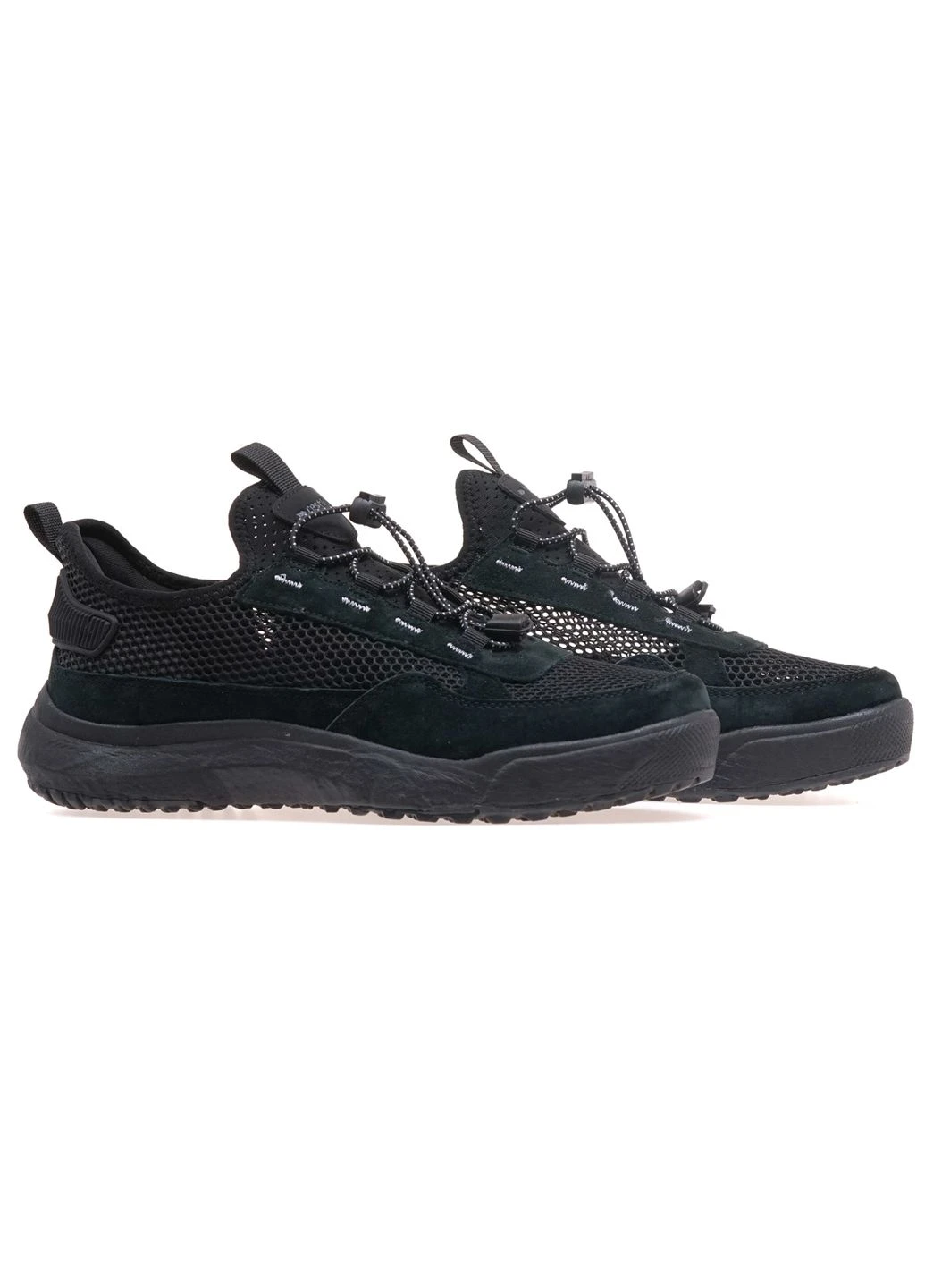 Черные летние кроссовки мужские kml26802/black 24pfm