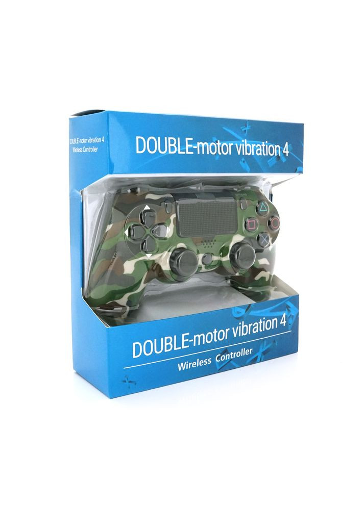 Геймпад бездротовий для PS4 Wireless DUALSHOCK 4, роз'єм для навушників, LED light bar, Haki-Green, 3.7V, 600mAh, Blister-box Brazzers (314979608)