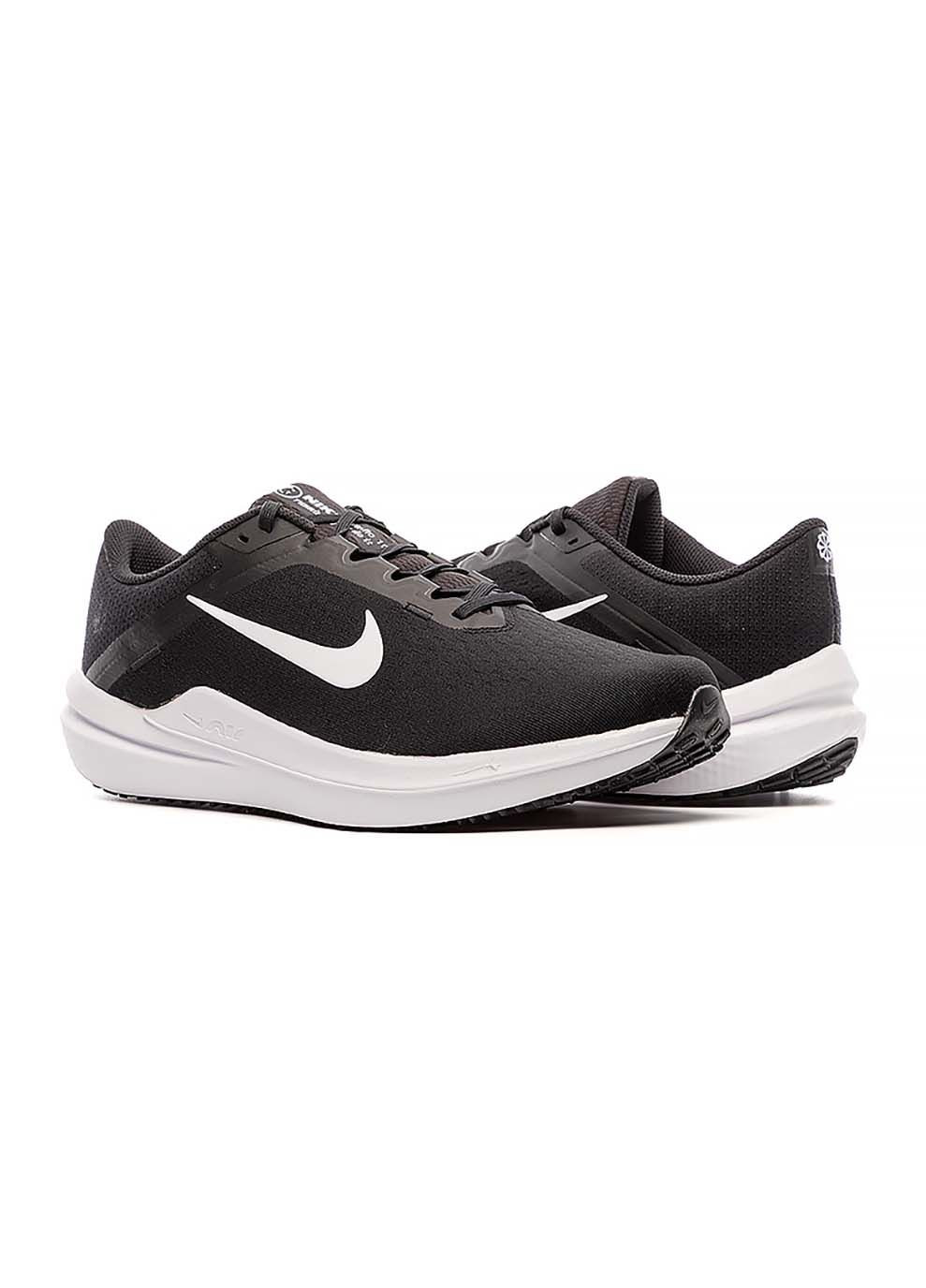 Черные демисезонные мужские кроссовки air winflo 10 wide черный Nike