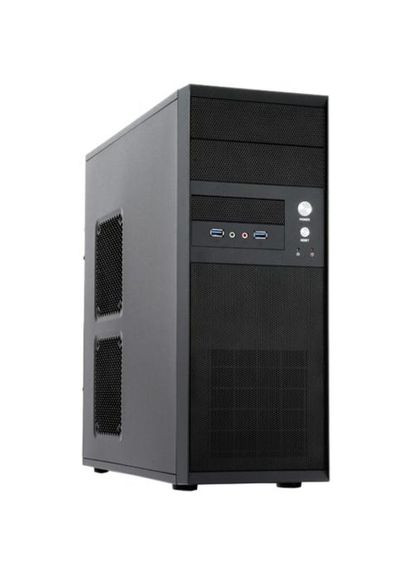 Корпус iArena CQ-01B-U3-OP Black, без БЖ, Mid Tower, ATX/Micro ATX/Mini ITX, 2xUSB 3.0 Chieftec (360404480)