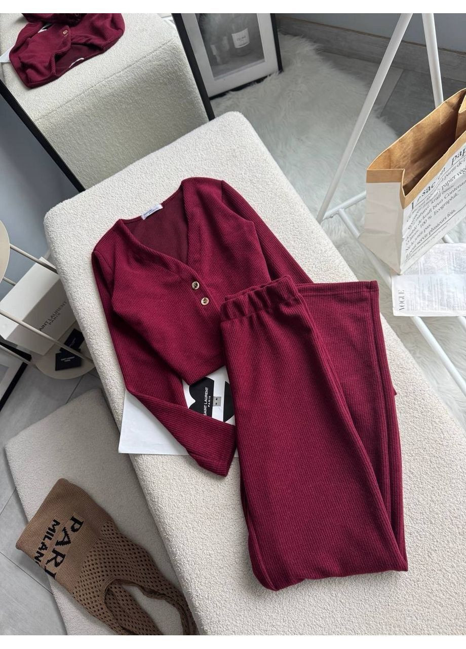 Жіночий костюм кардиган + штани KaraMix (371410642)