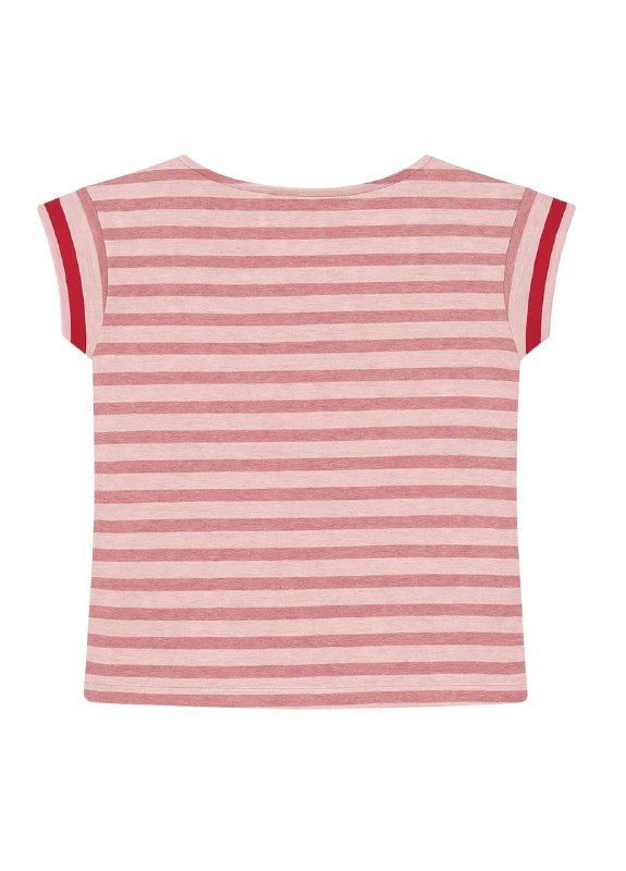 Біла літня футболка біло-червоний Creeks