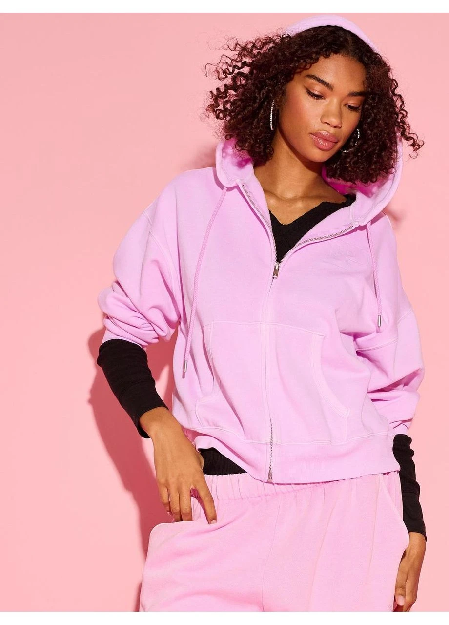 Спортивний костюм Campus Fleece™ Full-Zip рожевий Victoria's Secret (400665311)