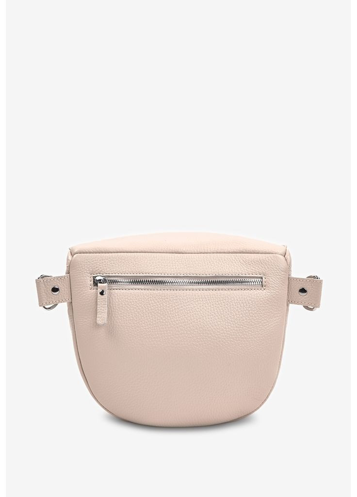 Шкіряна сумка поясна-кроссбоді Vacation світло-бежевий флотар The Wings (348358912)