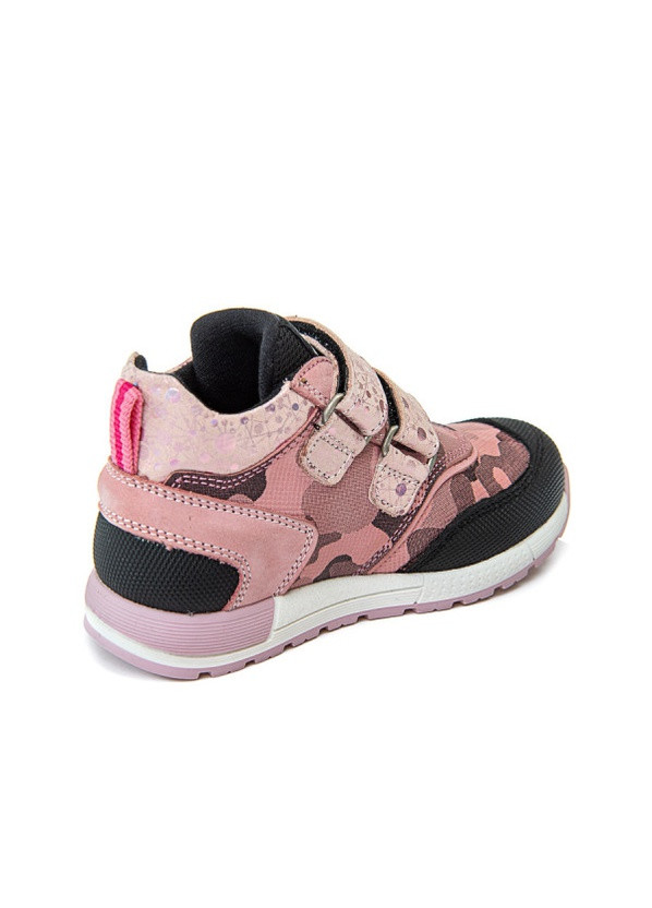 Розовые всесезонные кроссовки Kidmen 2025-01 рожев камуф (25-30)